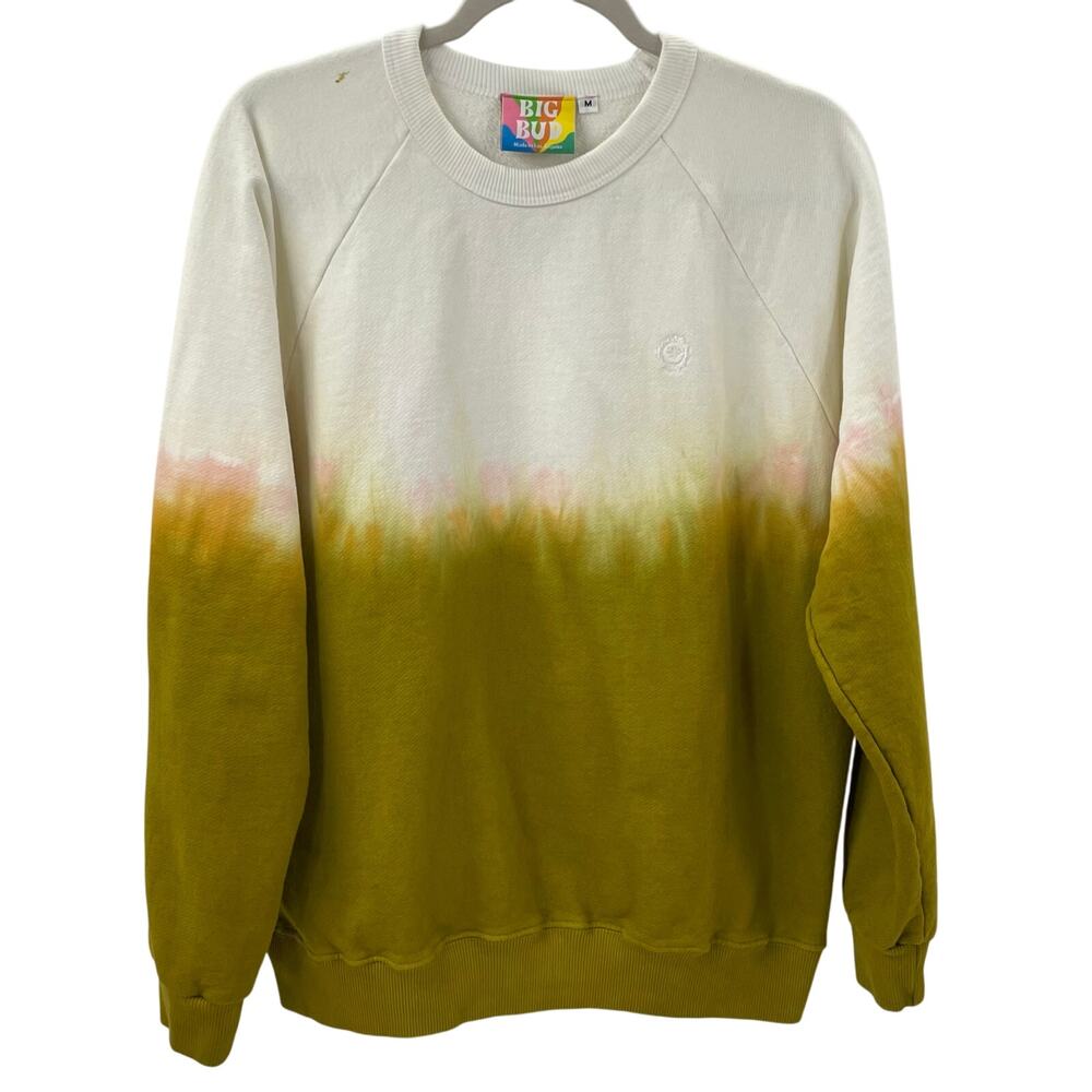 Big Bud Press M Tie Dye Crew Neck Sweatshirt